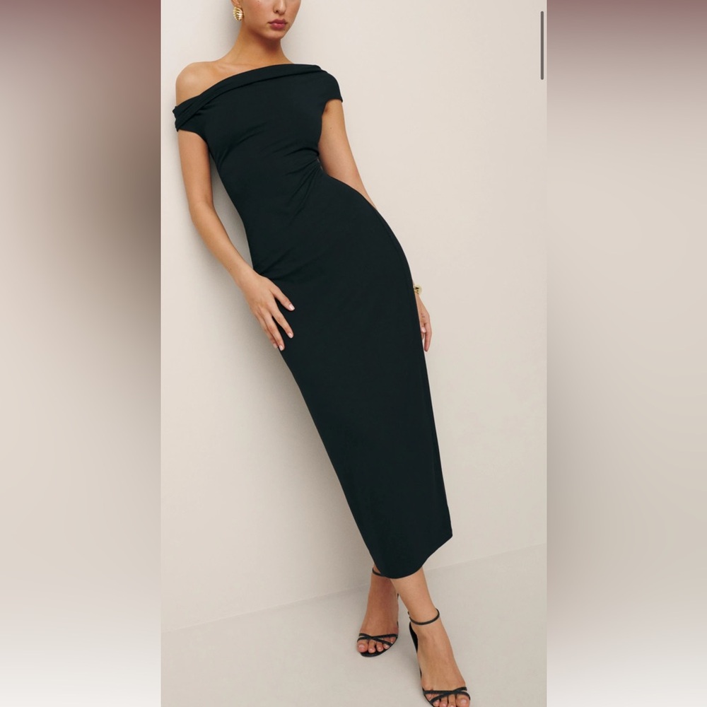Reformation Jamen off shoulder dress